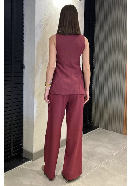 Çift Düğmeli Yelek Pantolon Ikili Takım P-00017320 modelleri