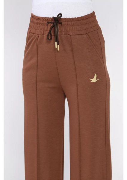 Kadın Baskılı Bol Paça Eşofman Altı P-00017381 fırsatları