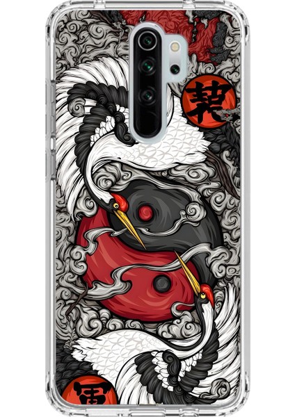 Xiaomi Redmi Note 8 Pro Uyumlu Şeffaf Kılıf Aesthetic 4 Tasarımlı