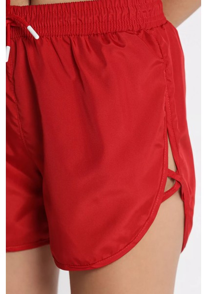 Kadın Yan Çapraz Şeritli Deniz Şortu P-00017249 fırsatları