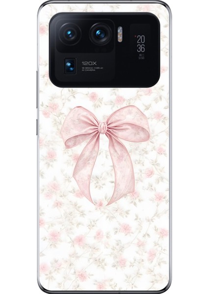 Xiaomi Mi 11 Pro Uyumlu Şeffaf Kılıf Kurdele 2 Tasarımlı
