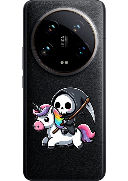Xiaomi Mi 14 Ultra Uyumlu Şeffaf Kılıf New Minies 1 Tasarımlı