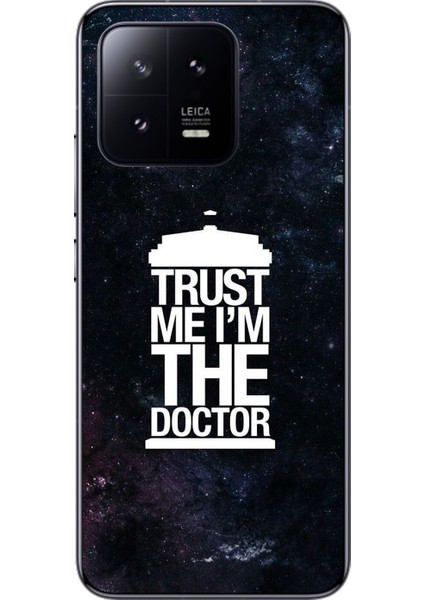Xiaomi Mi 13 Pro Uyumlu Şeffaf Kılıf Doctor Who Tasarımlı