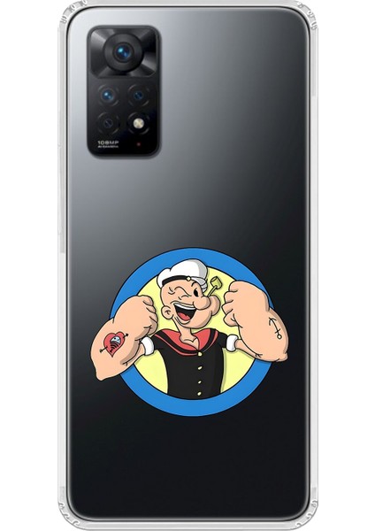 Xiaomi Redmi Note 11 Pro Uyumlu Şeffaf Kılıf Cartoon 12 Tasarımlı