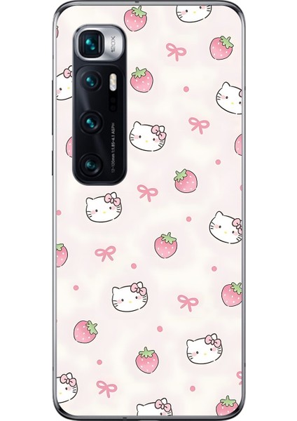 Xiaomi Mi 10 Pro Uyumlu Şeffaf Kılıf Minies 2 Tasarımlı