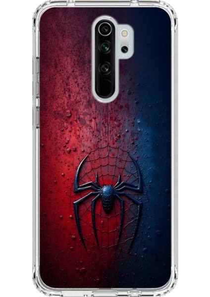 Xiaomi Redmi Note 8 Pro Uyumlu Şeffaf Kılıf Spider-Man 3 Tasarımlı