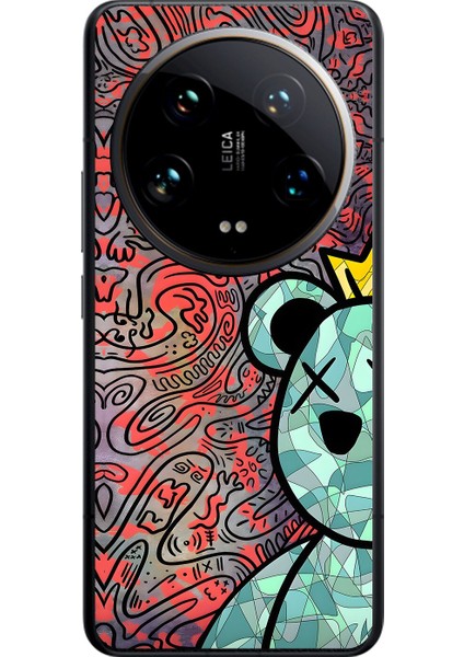 Xiaomi Mi 14 Ultra Uyumlu Şeffaf Kılıf Graffiti 12 Tasarımlı