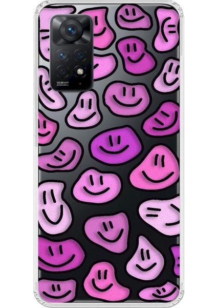 Xiaomi Redmi Note 11 Pro Uyumlu Şeffaf Kılıf Wallpaper 7 Tasarımlı
