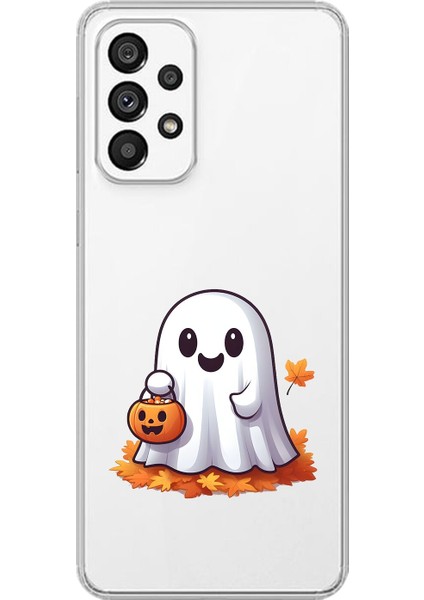 Samsung Galaxy A73 Uyumlu Şeffaf Kılıf New Minies 3 Tasarımlı