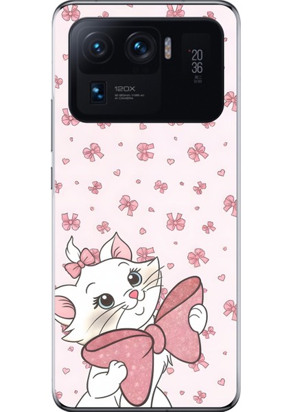 Xiaomi Mi 11 Pro Uyumlu Şeffaf Kılıf Minies 5 Tasarımlı