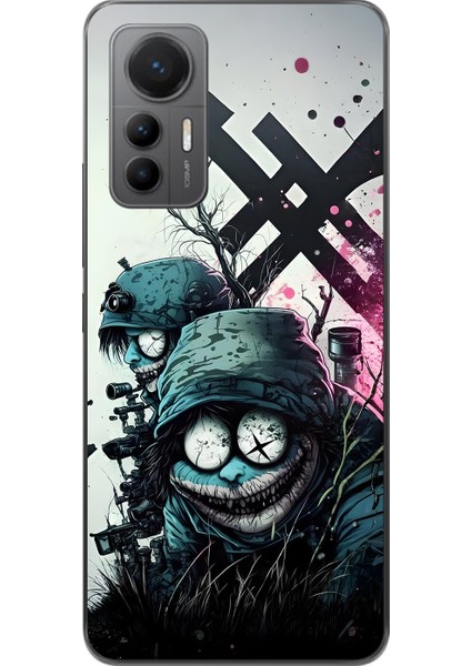 Xiaomi Mi 12 Lite Uyumlu Şeffaf Kılıf Aesthetic 6 Tasarımlı
