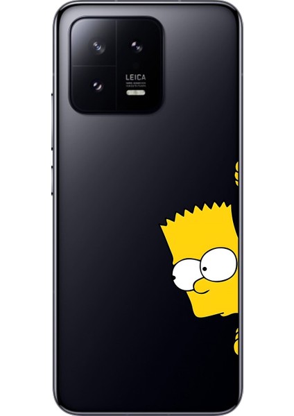 Xiaomi Mi 13 Pro Uyumlu Şeffaf Kılıf Cartoon 16 Tasarımlı