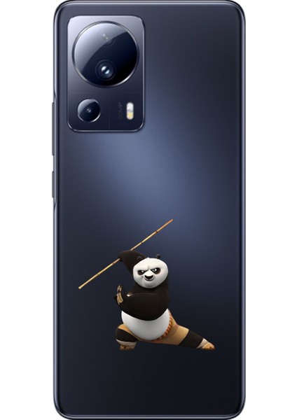 Xiaomi Mi 13 Lite Uyumlu Şeffaf Kılıf Cartoon 7 Tasarımlı