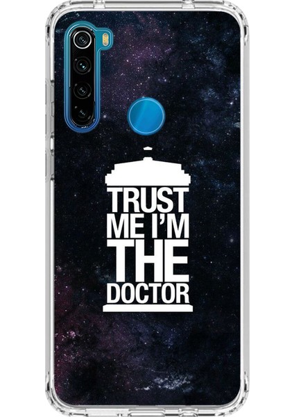 Xiaomi Redmi Note 8 Uyumlu Şeffaf Kılıf Doctor Who Tasarımlı