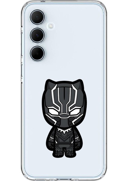 Samsung Galaxy A35 Uyumlu Şeffaf Kılıf Chibi 6 Tasarımlı