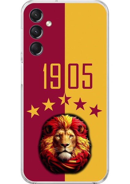 Samsung Galaxy A24 Uyumlu Şeffaf Kılıf 1905 Aslan Tasarımlı