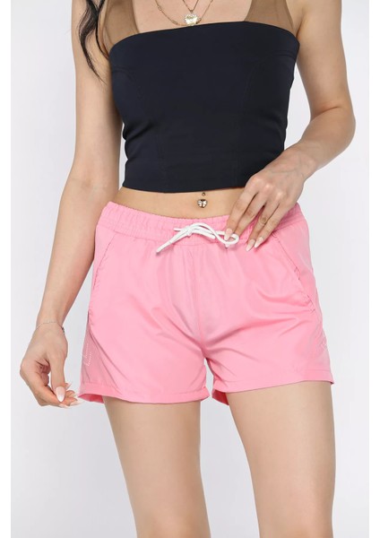 Kadın Baskılı Cepli Deniz Şortu P-00017247 fiyatları