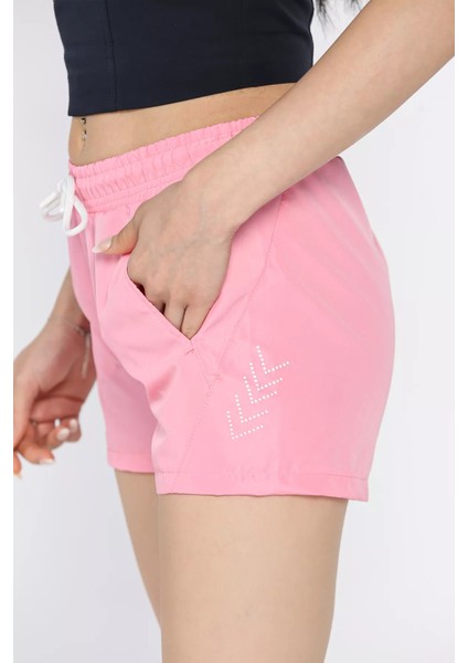 Kadın Baskılı Cepli Deniz Şortu P-00017247 fırsatları