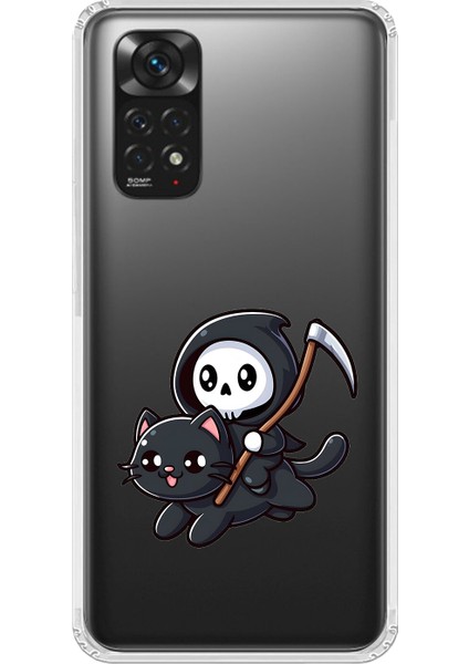 Xiaomi Redmi Note 11 Uyumlu Şeffaf Kılıf New Minies 2 Tasarımlı