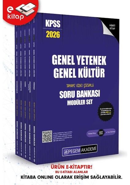 2026 Kpss Genel Yetenek Genel Kültür Tamamı Video Çözümlü E-Soru