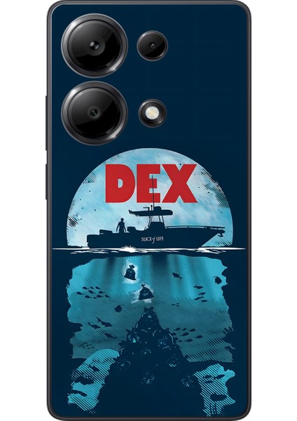 Xiaomi Redmi Note 13 Pro Uyumlu Şeffaf Kılıf Dexter Tasarımlı