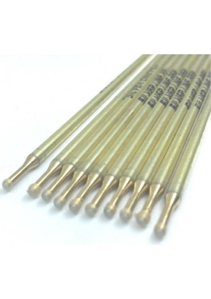 10 Adet Gümüş Renk Deri Kalemi Silverpen Deri El Aleti fiyatları