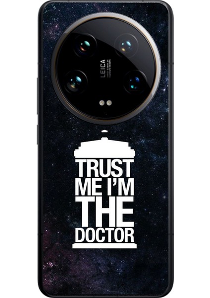 Xiaomi Mi 14 Ultra Uyumlu Şeffaf Kılıf Doctor Who Tasarımlı