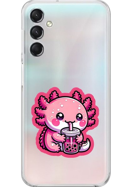 Samsung Galaxy A24 Uyumlu Şeffaf Kılıf New Minies 4 Tasarımlı