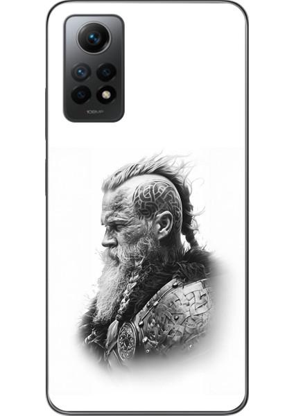 Xiaomi Redmi Note 12 Pro Uyumlu Şeffaf Kılıf Nordic 3 Tasarımlı