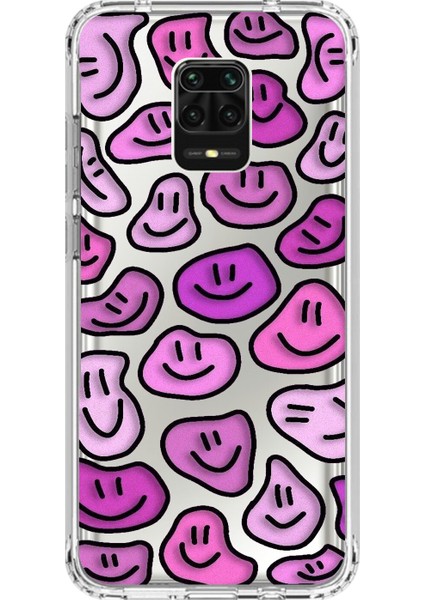 Xiaomi Redmi Note 9 Pro Uyumlu Şeffaf Kılıf Wallpaper 7 Tasarımlı