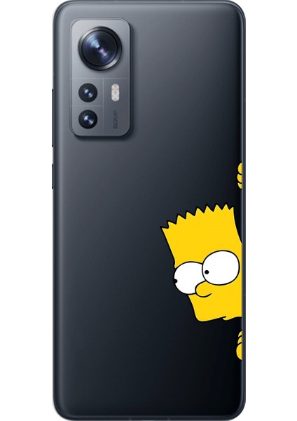 Xiaomi Mi 12 Pro Uyumlu Şeffaf Kılıf Cartoon 16 Tasarımlı