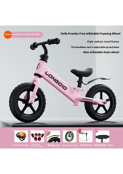 Çocuk Denge Arabası Bebek Yürümeye Başlayan Scooter 2-5 Yaş Pedalsız Bisiklet Oyuncak Scooter (Yurt Dışından)