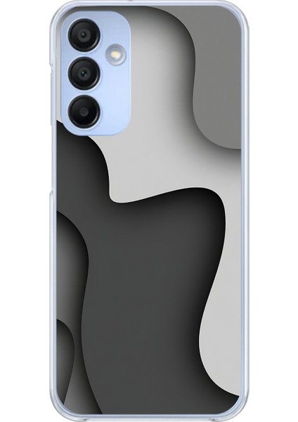 Samsung Galaxy A15 Uyumlu Şeffaf Kılıf Wallpaper 2 Tasarımlı