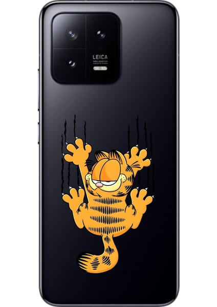 Xiaomi Mi 13 Pro Uyumlu Şeffaf Kılıf Cartoon 4 Tasarımlı