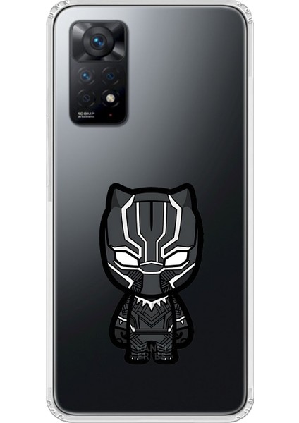 Xiaomi Redmi Note 11 Pro Uyumlu Şeffaf Kılıf Chibi 6 Tasarımlı