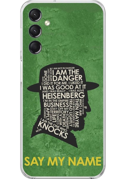 Samsung Galaxy A24 Uyumlu Şeffaf Kılıf Breaking Bad Tasarımlı