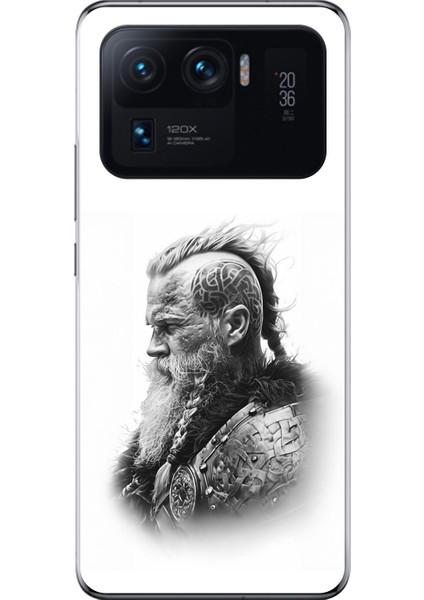 Xiaomi Mi 11 Pro Uyumlu Şeffaf Kılıf Nordic 3 Tasarımlı