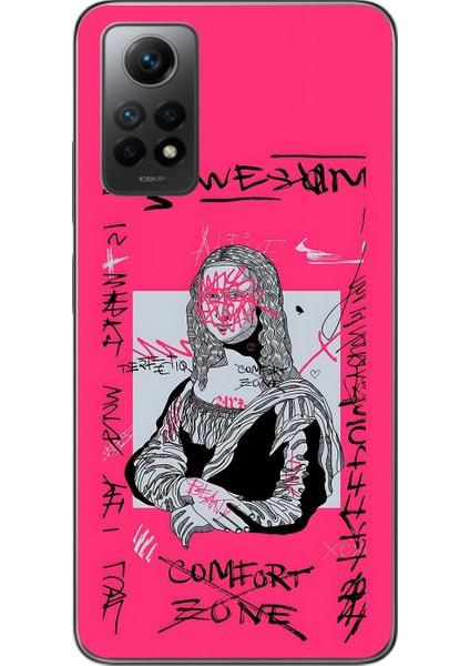 Xiaomi Redmi Note 12 Pro Uyumlu Şeffaf Kılıf Graffiti 1 Tasarımlı