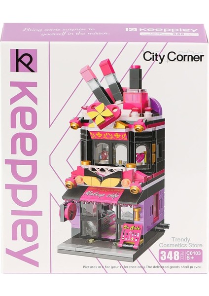 KP0103 Keeppley Cosmetics Store Blok Seti -Vagon Life fiyatları