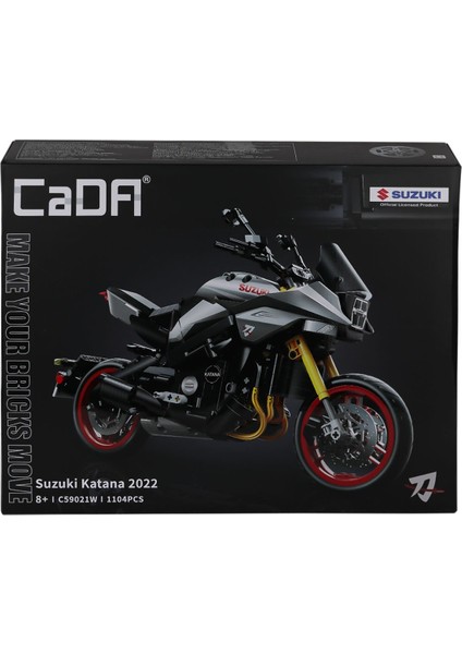 C59021W Cada Suzuki Katana 2022 Blok Seti 1104 Parça -Vagon Life indirimleri