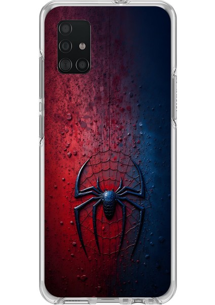 Samsung Galaxy A71 Uyumlu Şeffaf Kılıf Spider-Man 3 Tasarımlı