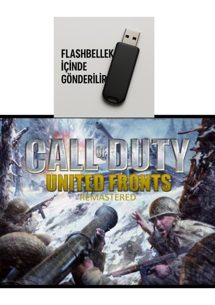 🎮 Call Of Duty United Fronts Remastered Pc Oyunu | Full Türkçe | Flash Bellekli Kurulum | Windows
