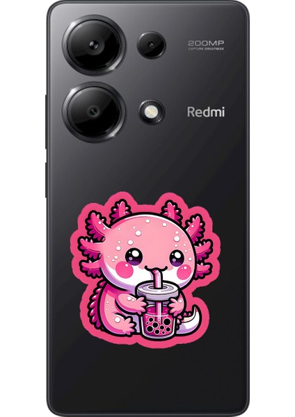 Xiaomi Redmi Note 13 Pro Uyumlu Şeffaf Kılıf New Minies 4 Tasarımlı