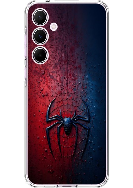Samsung Galaxy A55 Uyumlu Şeffaf Kılıf Spider-Man 3 Tasarımlı