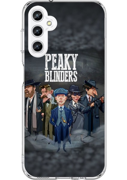 Samsung Galaxy A25 Uyumlu Şeffaf Kılıf Peaky Blinders Tasarımlı