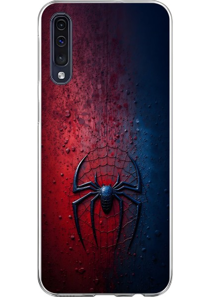 Samsung Galaxy A70 Uyumlu Şeffaf Kılıf Spider-Man 3 Tasarımlı