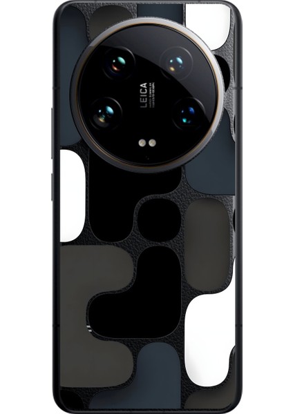 Xiaomi Mi 14 Ultra Uyumlu Şeffaf Kılıf Wallpaper 1 Tasarımlı