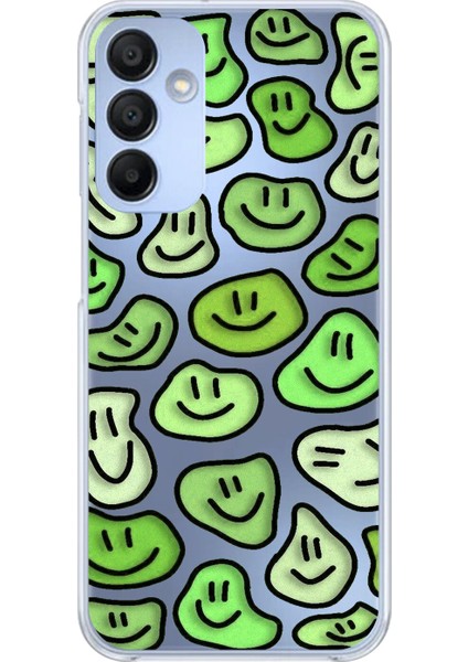 Samsung Galaxy A15 Uyumlu Şeffaf Kılıf Wallpaper 9 Tasarımlı