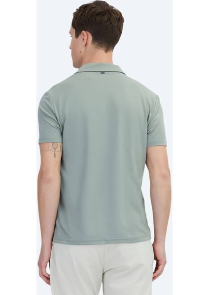 Haki Düz Çevre Dostu Polo Yaka T-Shirt indirimleri
