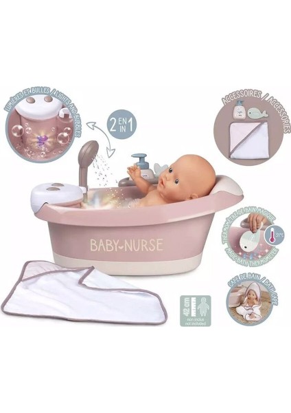 7600220368 Baby Nurse Sesli ve Işıklı Balneo Banyo Seti -Simba modelleri